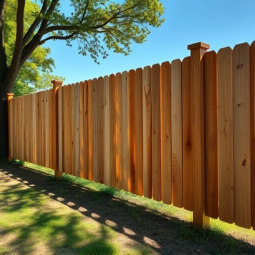 Beautiful wooden fence in Strawberry Plains TN blends with nature, showcasing craftsmanship and serene rural landscape.