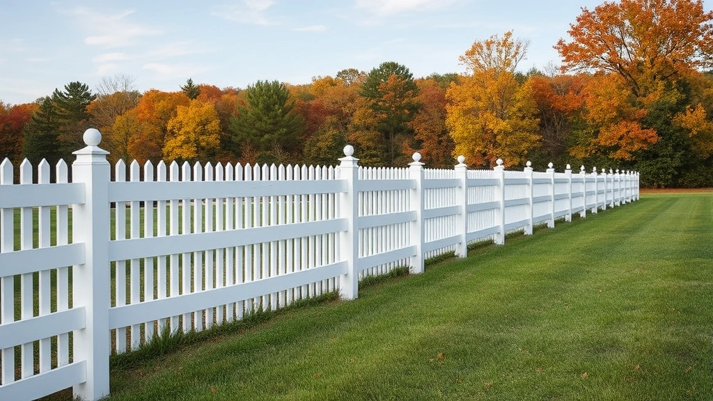 Fencing in Midway, TN showcasing a beautifully designed wooden fence with a scenic background.