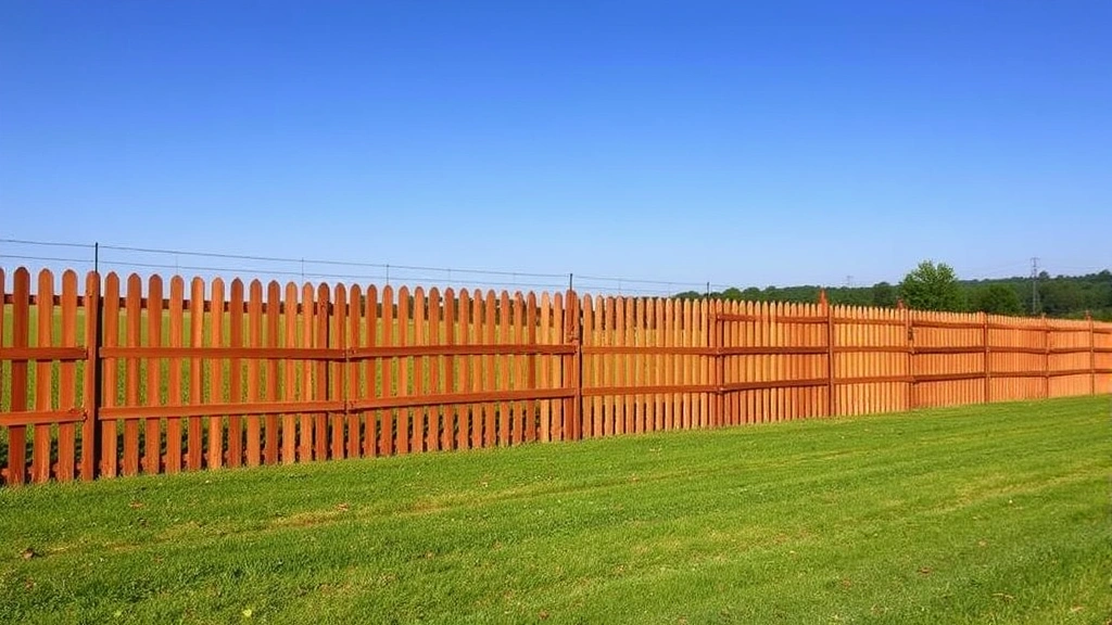 Fencing in Concord TN showcasing various styles and materials for residential properties.