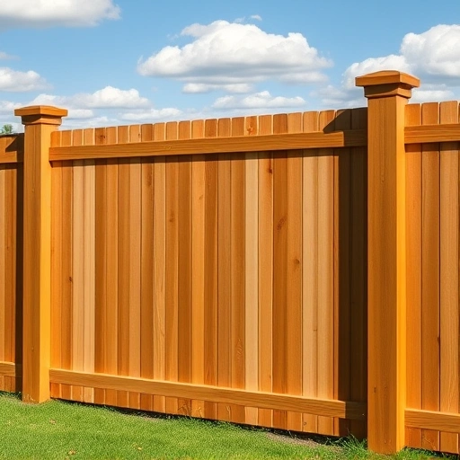 Completed wood fence installation in Tellico Village TN, showcasing craftsmanship amid lush greenery and rolling hills.