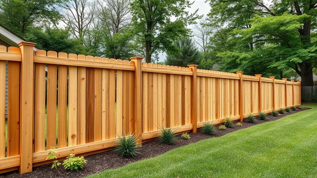 Wood Fence Installation projects in Knoxville TN showcasing various styles and designs for residential properties