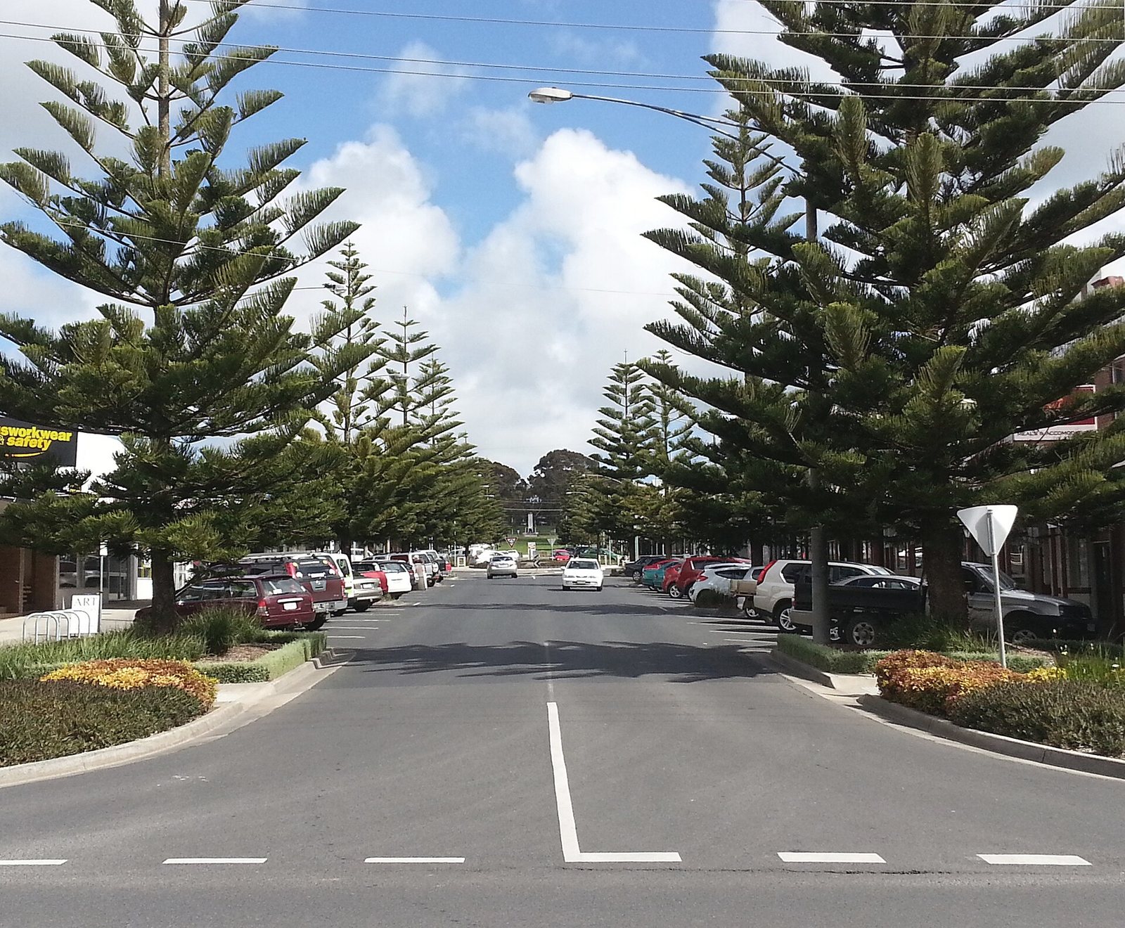 Main Street in Wonthaggi Victoria