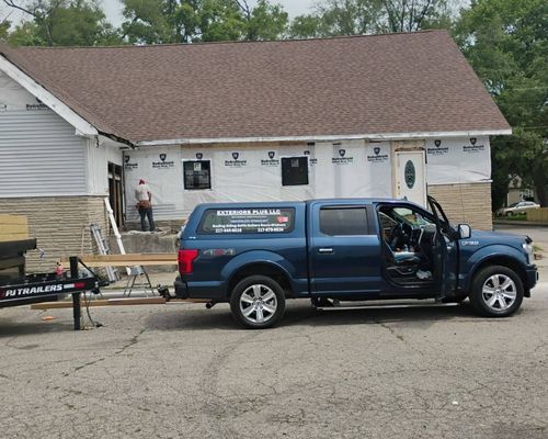 New Roof Build in Indianapolis