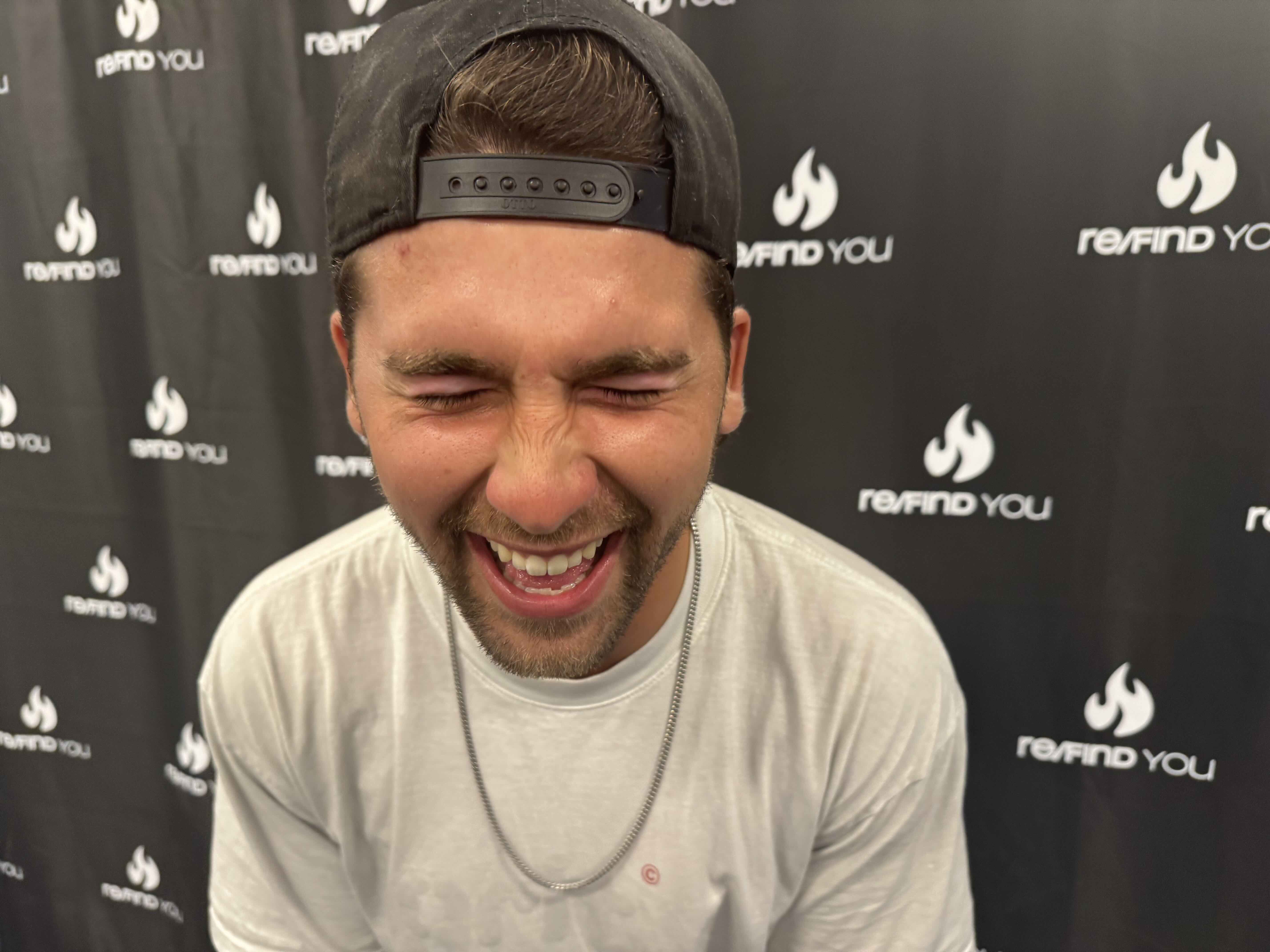 Participants laughing during ReFind You