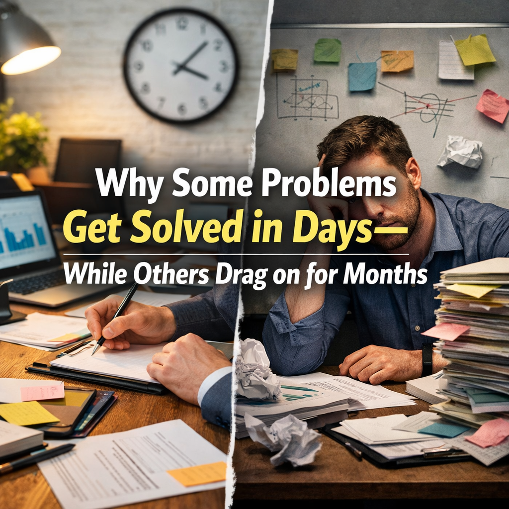 Why Some Problems Get Solved in Days—While Others Drag on for Months