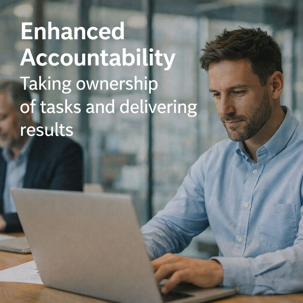 Enhanced Accountability: Taking ownership of tasks and delivering results