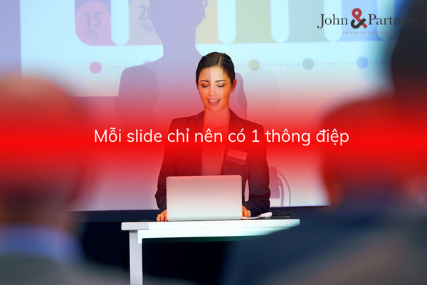 Mỗi slide chỉ nên có 1 thông điệp Mỗi slide chỉ nên có 1 thông điệp