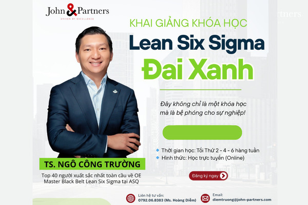 Học Lean Six Sigma Green Belt cùng Tiến sĩ Ngô Công Trường Học Lean Six Sigma Green Belt cùng Tiến sĩ Ngô Công Trường