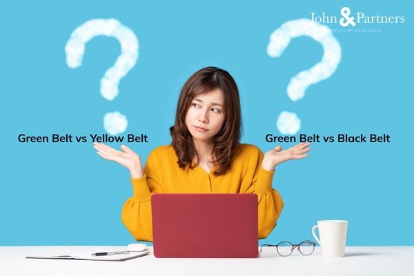 So sánh Lean Six Sigma Green Belt với các cấp độ khác So sánh Lean Six Sigma Green Belt với các cấp độ khác