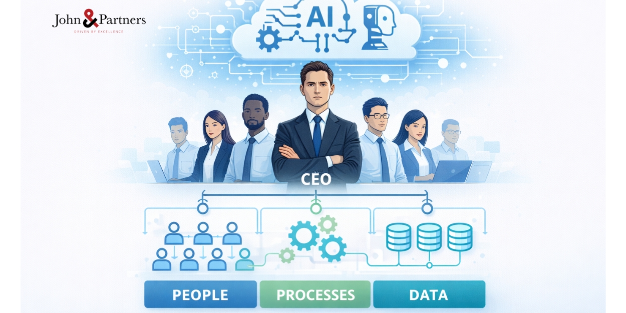 Minh họa lý do 70% dự án AI thất bại nằm ở lãnh đạo, quy trình và con người, không phải công nghệ Minh họa lý do 70% dự án AI thất bại nằm ở lãnh đạo, quy trình và con người, không phải công nghệ