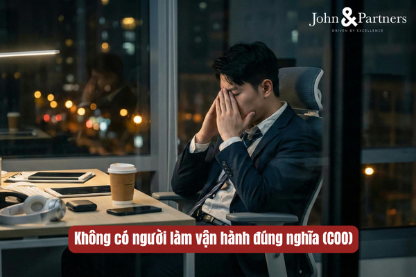 Không có người làm vận hành đúng nghĩa (COO) Không có người làm vận hành đúng nghĩa (COO)