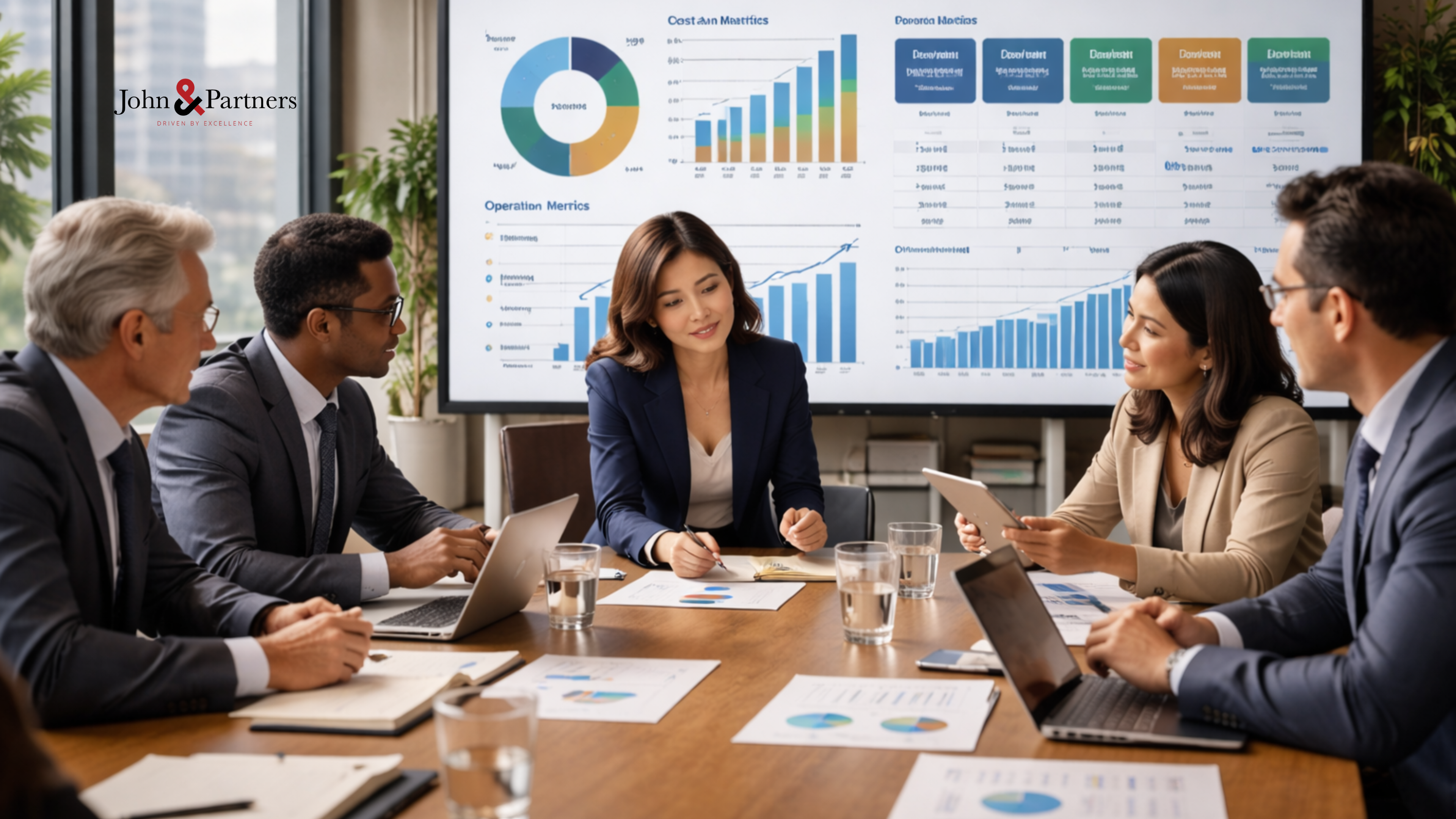 Cuộc họp chiến lược về chuyển đổi số và cải tiến hiệu suất nội bộ