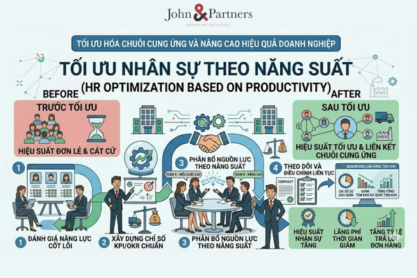 Tối ưu nhân sự theo năng suất