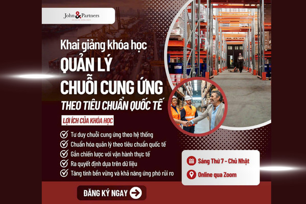Khóa học quản lý chuỗi cung ứng của John Partner