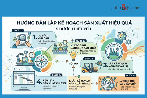 Hướng dẫn lập kế hoạch sản xuất hiệu quả