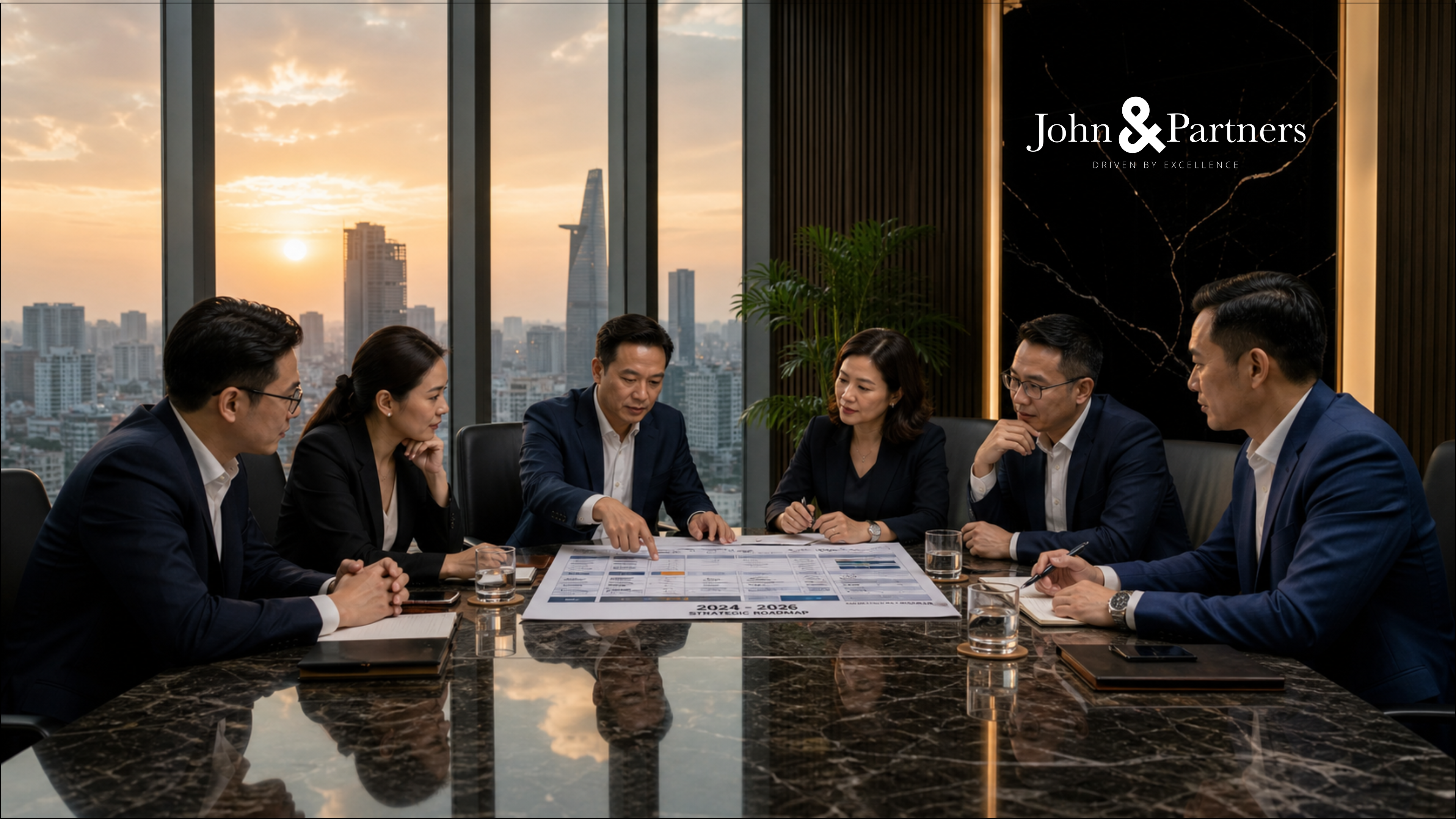 C-suite leadership team