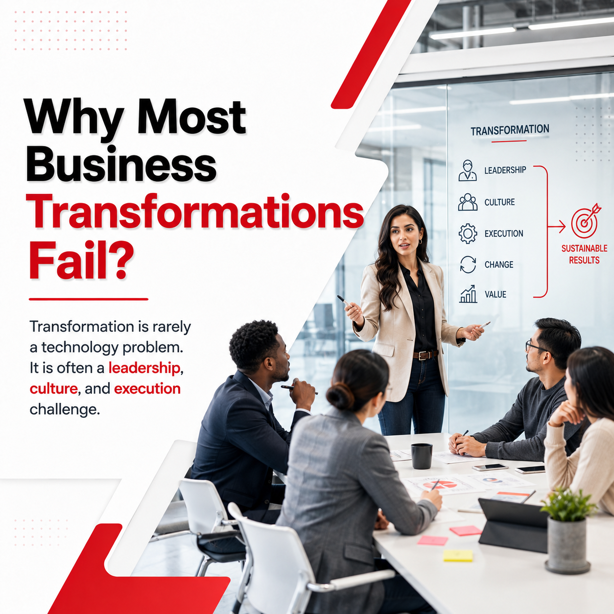 Why Most Business Transformations Fail