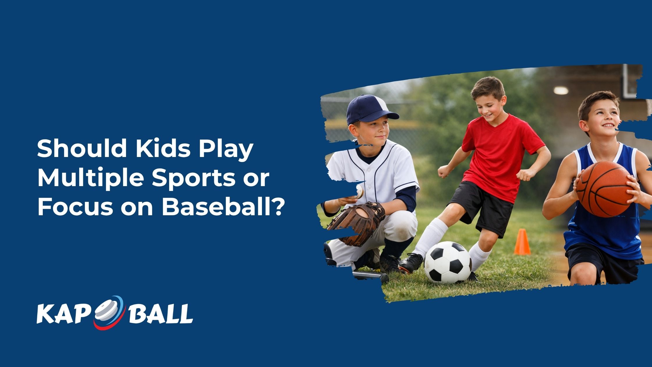 young athlete switching between baseball and other sports showing balanced development