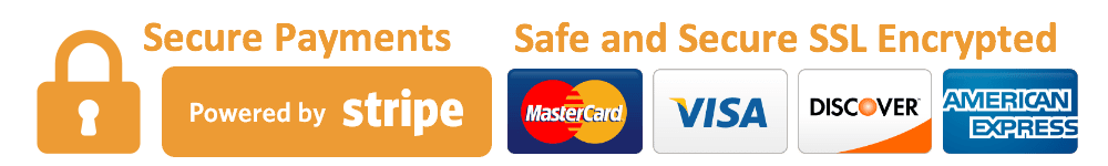 100% Secure & Safe Payments - SSL Encrypted