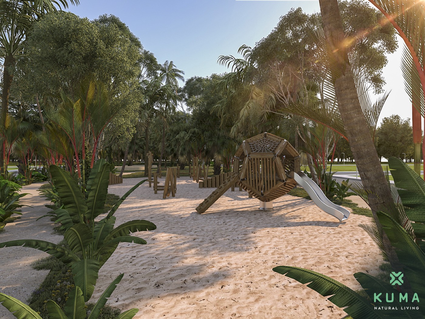 Parque de juegos infantiles