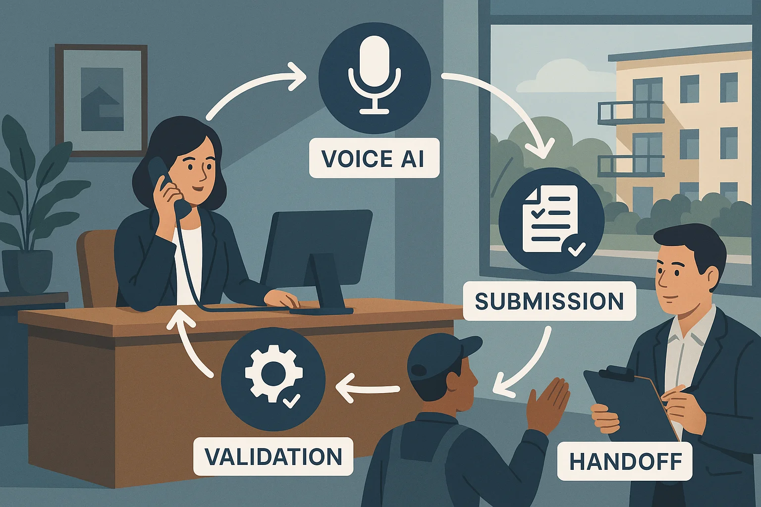 Workflow illustrating Voice AI observability