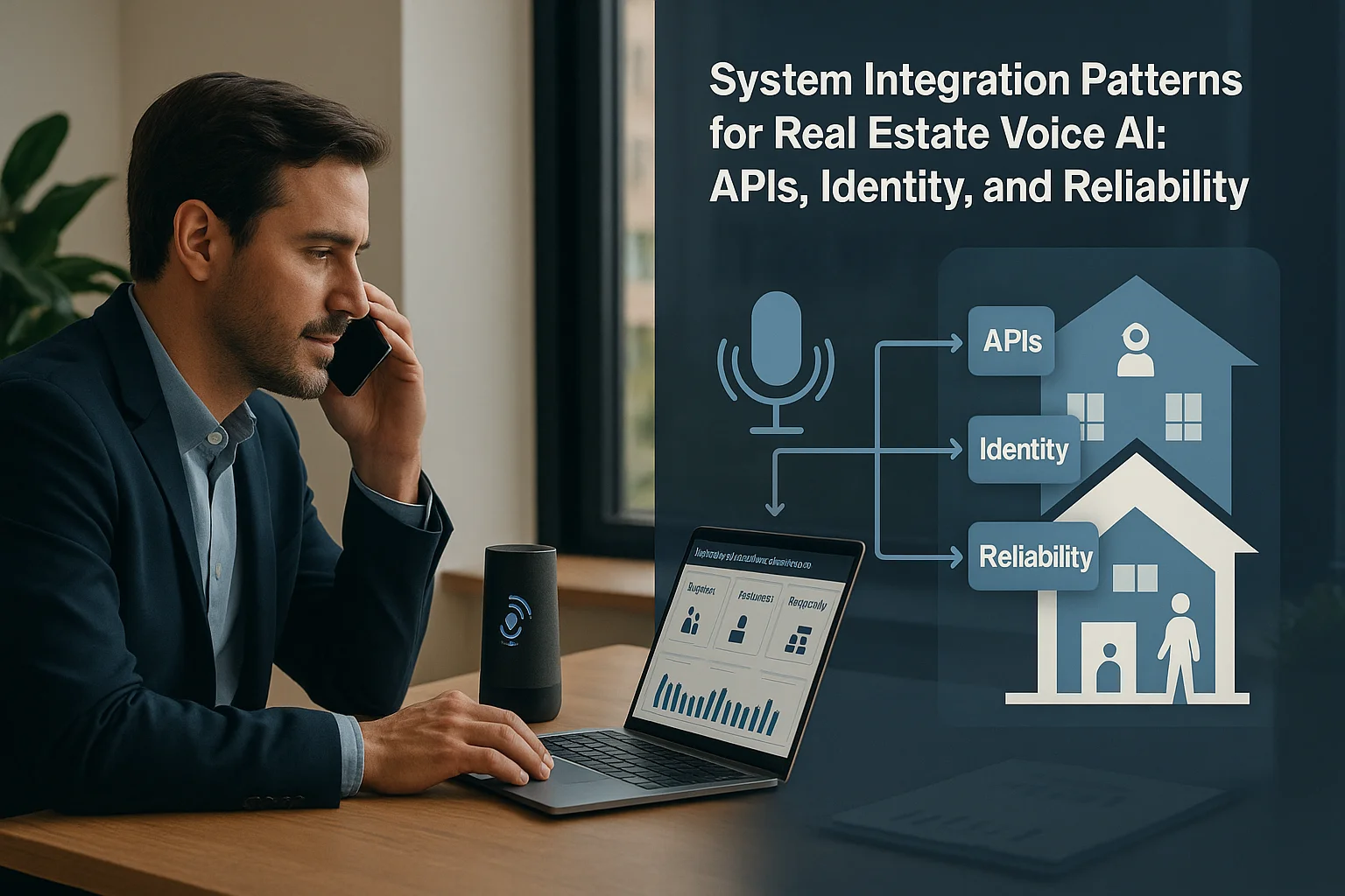 Property operations dashboard illustrating Real Estate Voice AI integration