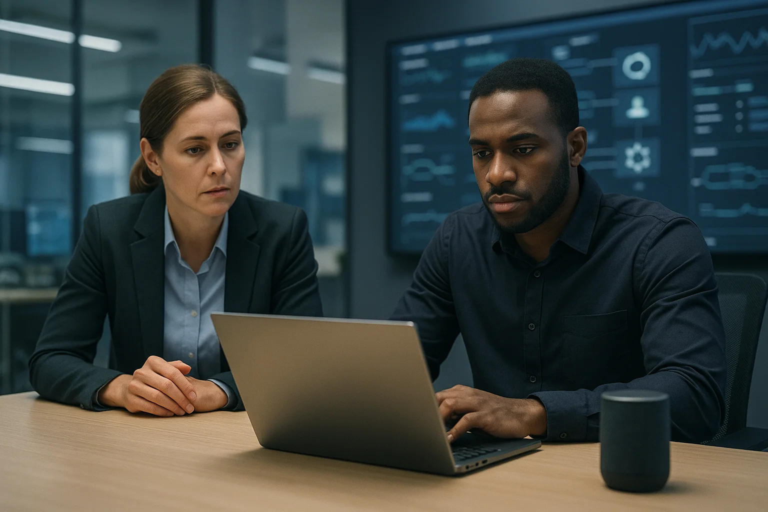 Human escalation scene illustrating post-merger voice AI rationalization