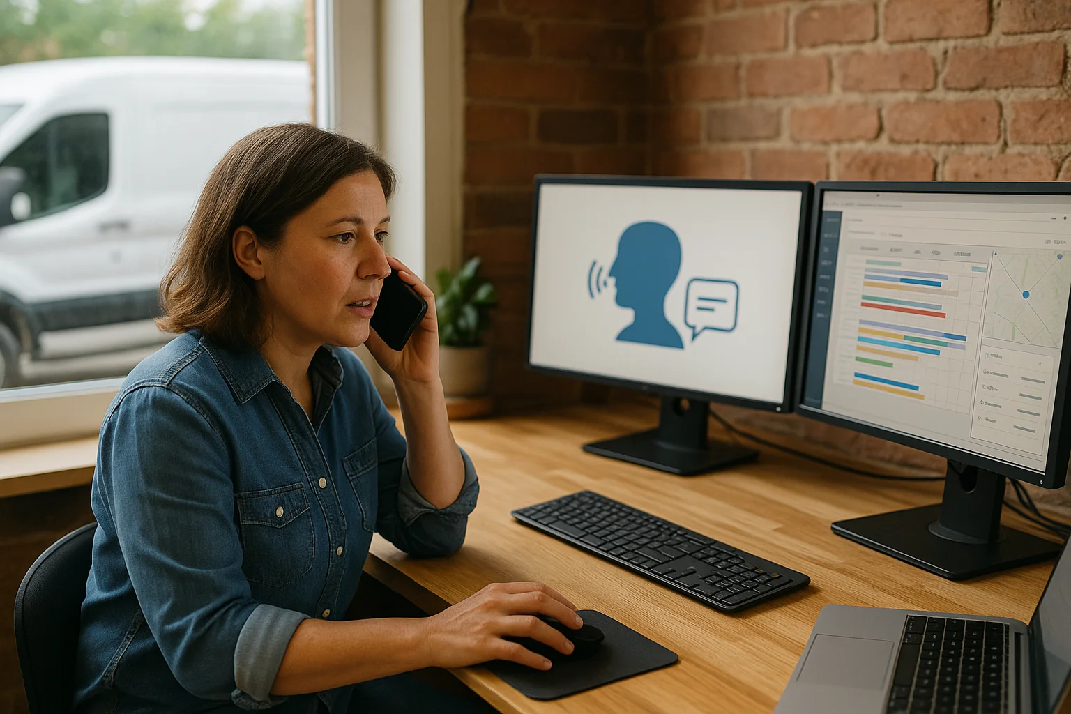 Feature comparison grid illustrating AI receptionist Canada