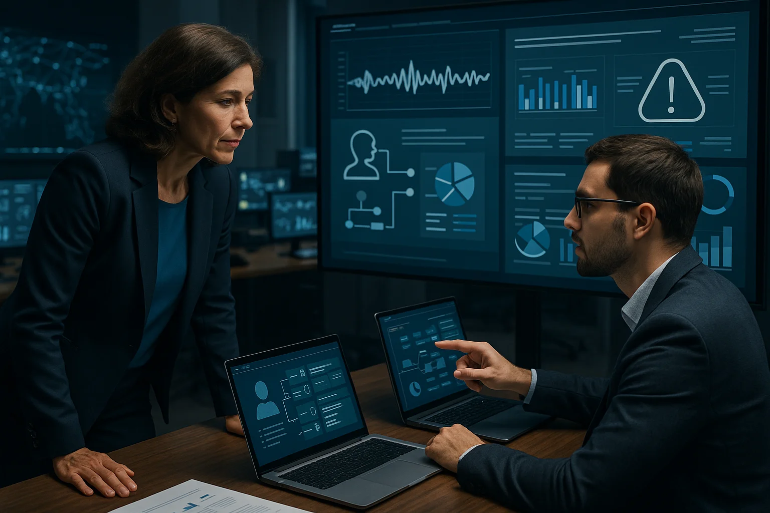 Service assurance scene illustrating Acceptance criteria Voice AI