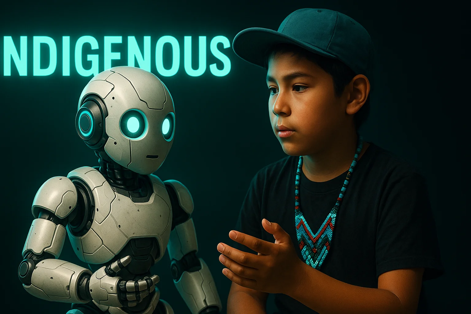 At-a-glance visual summary for Kids Are Building Robots to Keep Endangered Indigenous Languages Alive