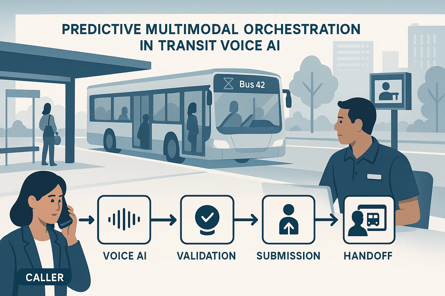 Workflow illustrating predictive multimodal orchestration