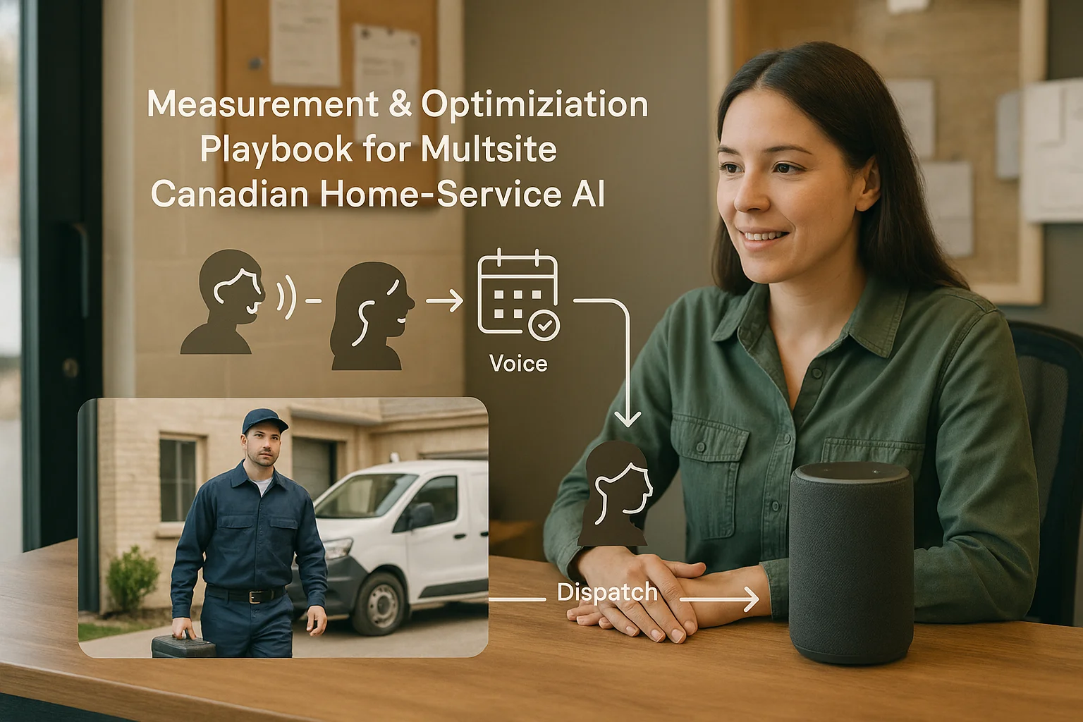 Use case fit matrix illustrating Voice AI receptionist