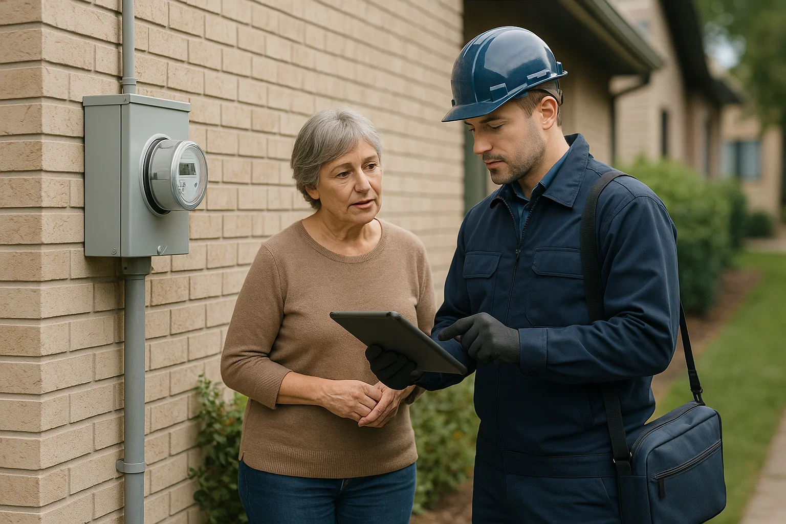 Field response scene illustrating Enterprise Data Strategy Voice AI Utilities