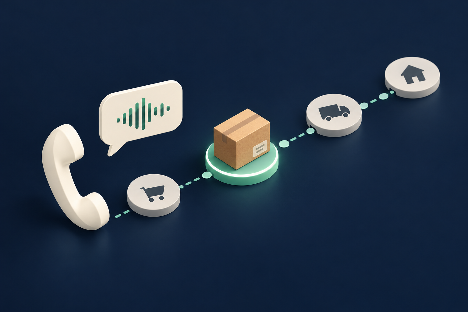 Illustrative order-status enquiries workflow for Gorgias: In this article