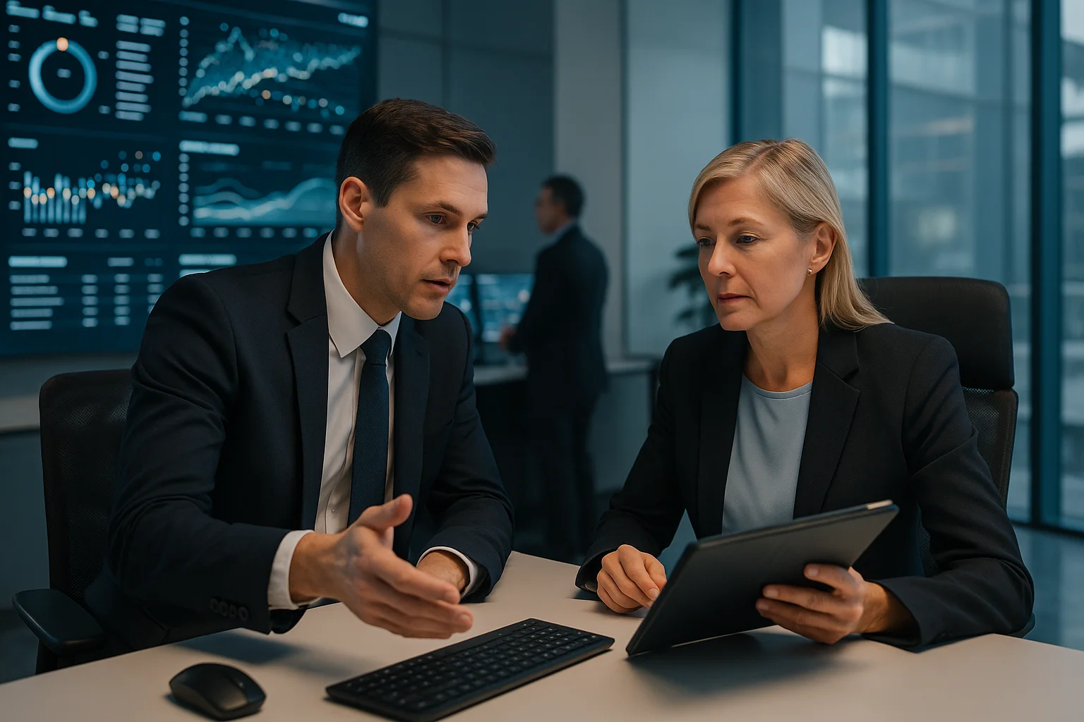 Service assurance scene illustrating Voice AI in Banking