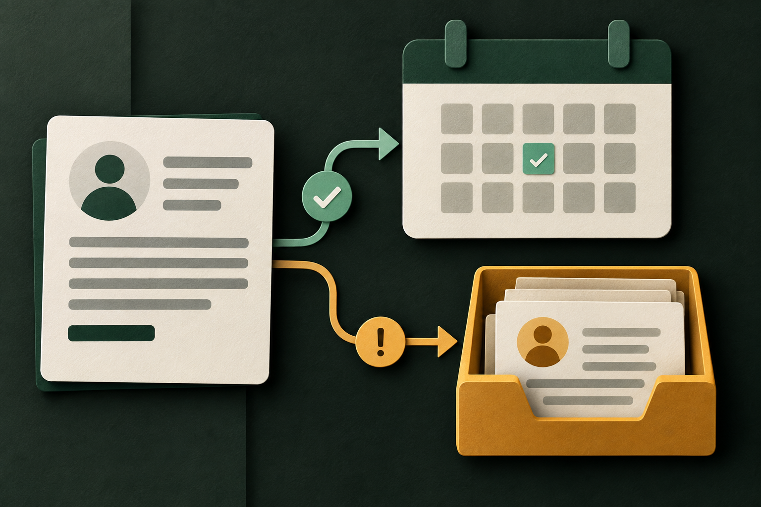 Workflow detail: record validation and staff-review routing for Salesforce Education Cloud