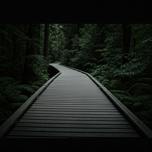 Elevated Timber Boardwalk