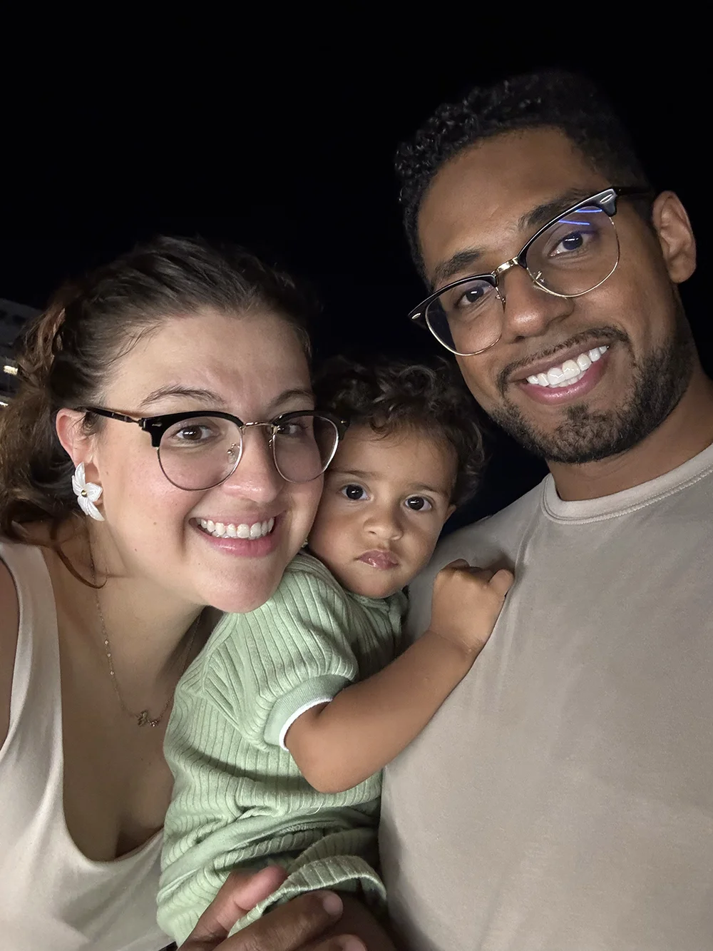 Jhon Bolanos, and family