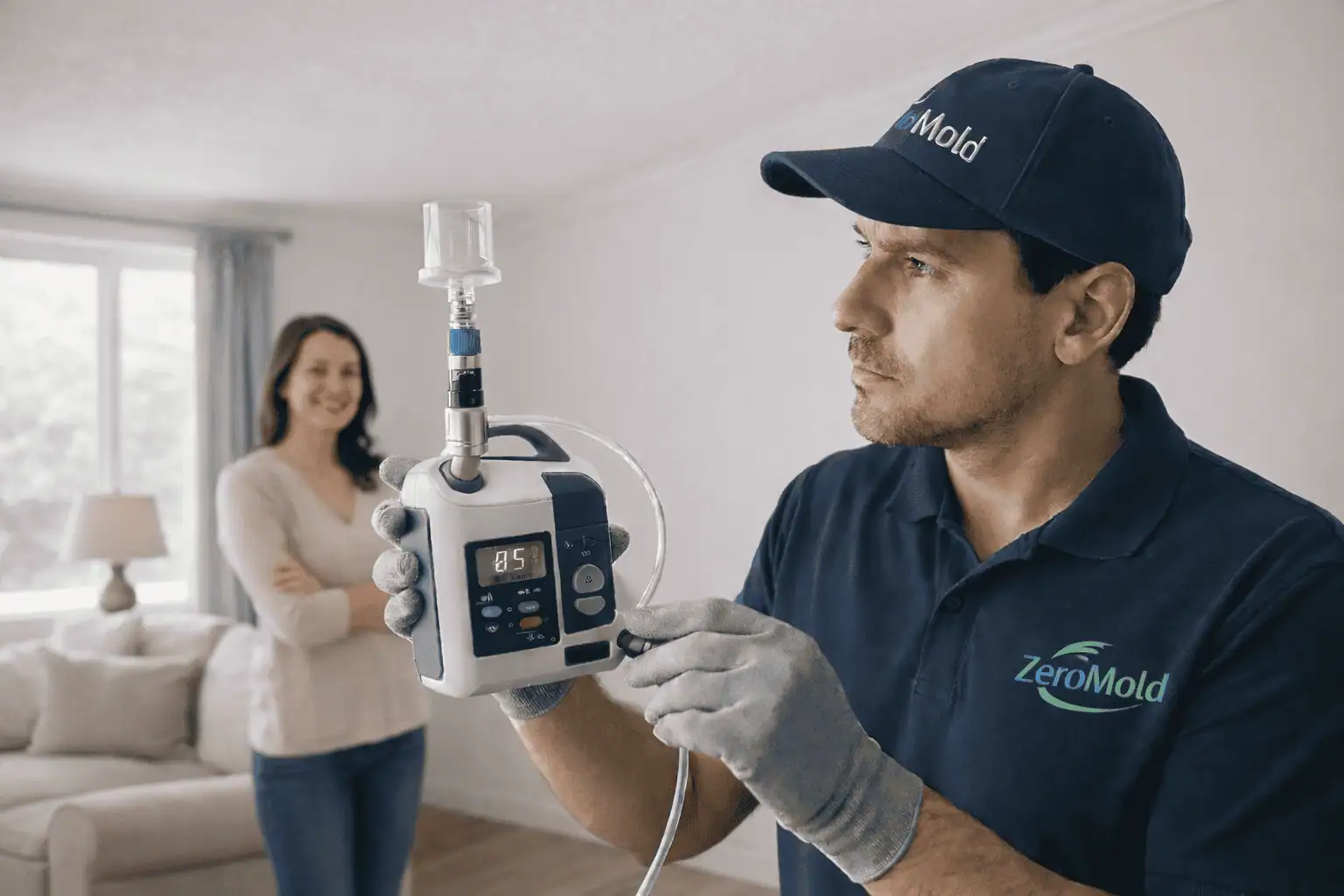 Final air quality testing