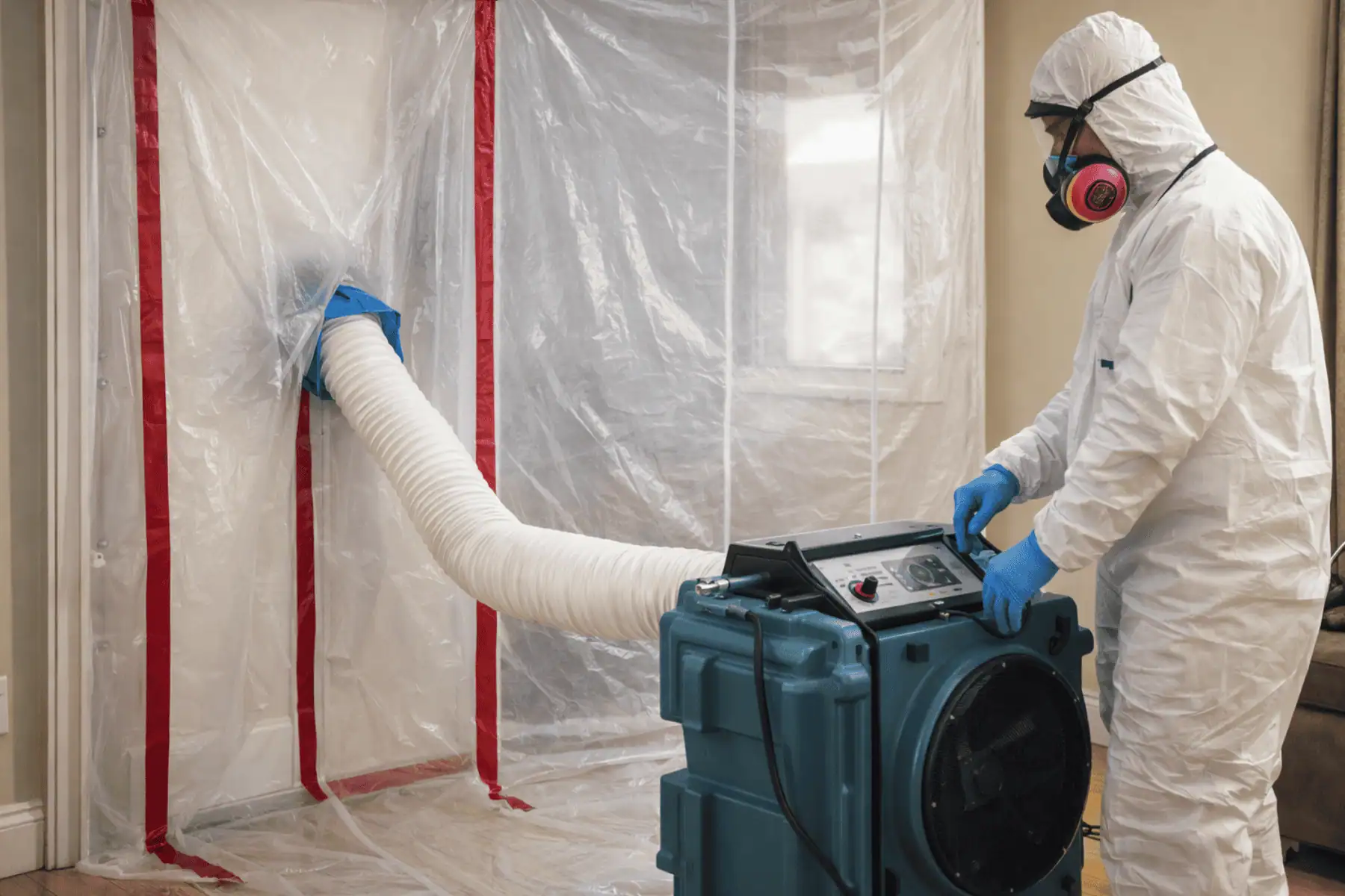 proper containment and air flow