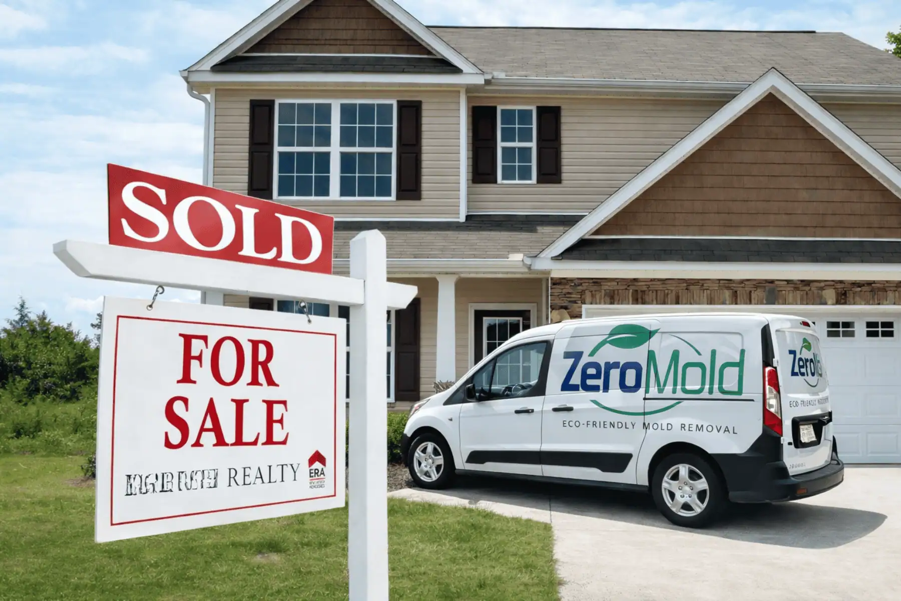 House for sale with ZeroMOld van