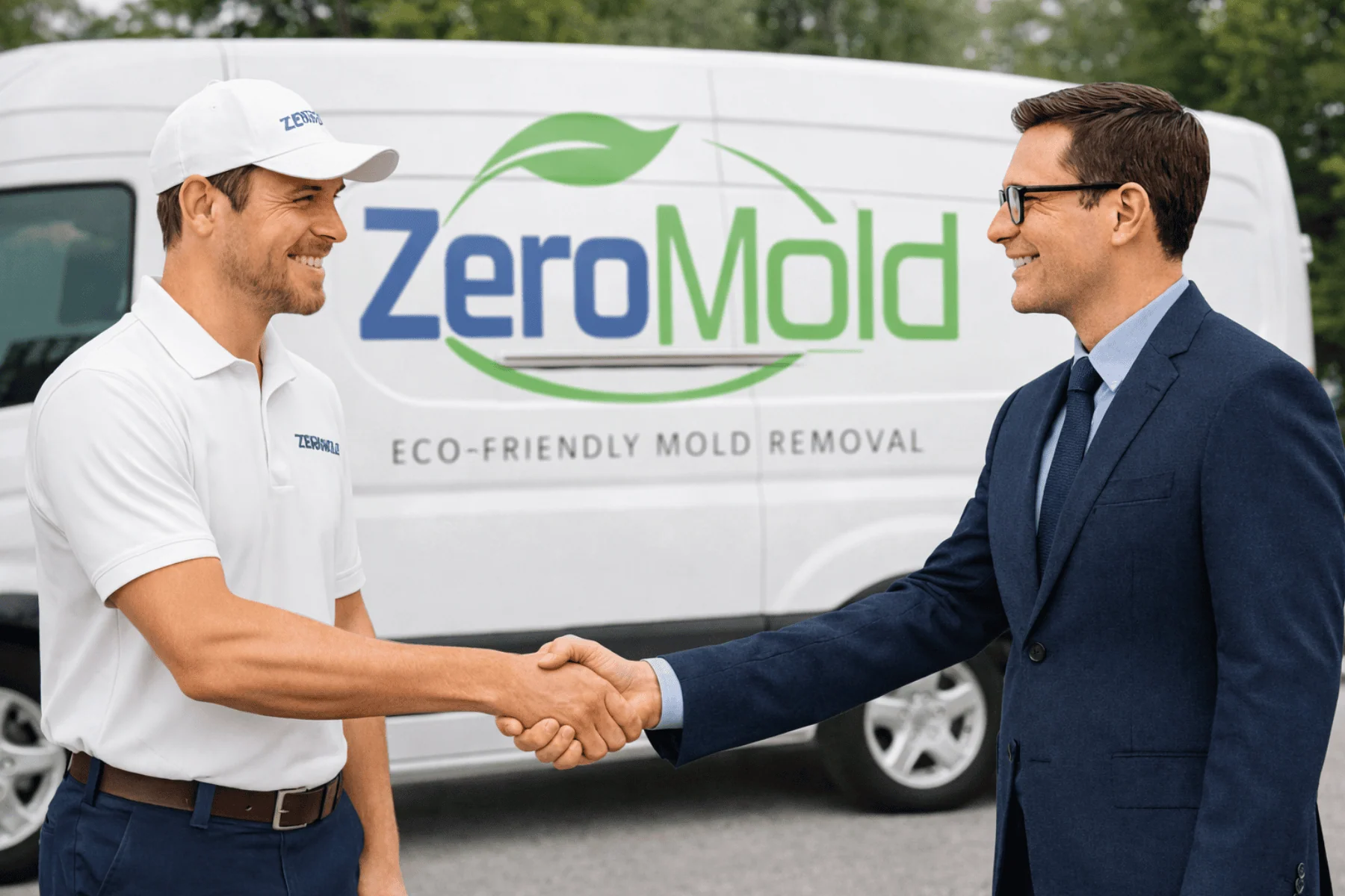 Referral partnership technician with business owner