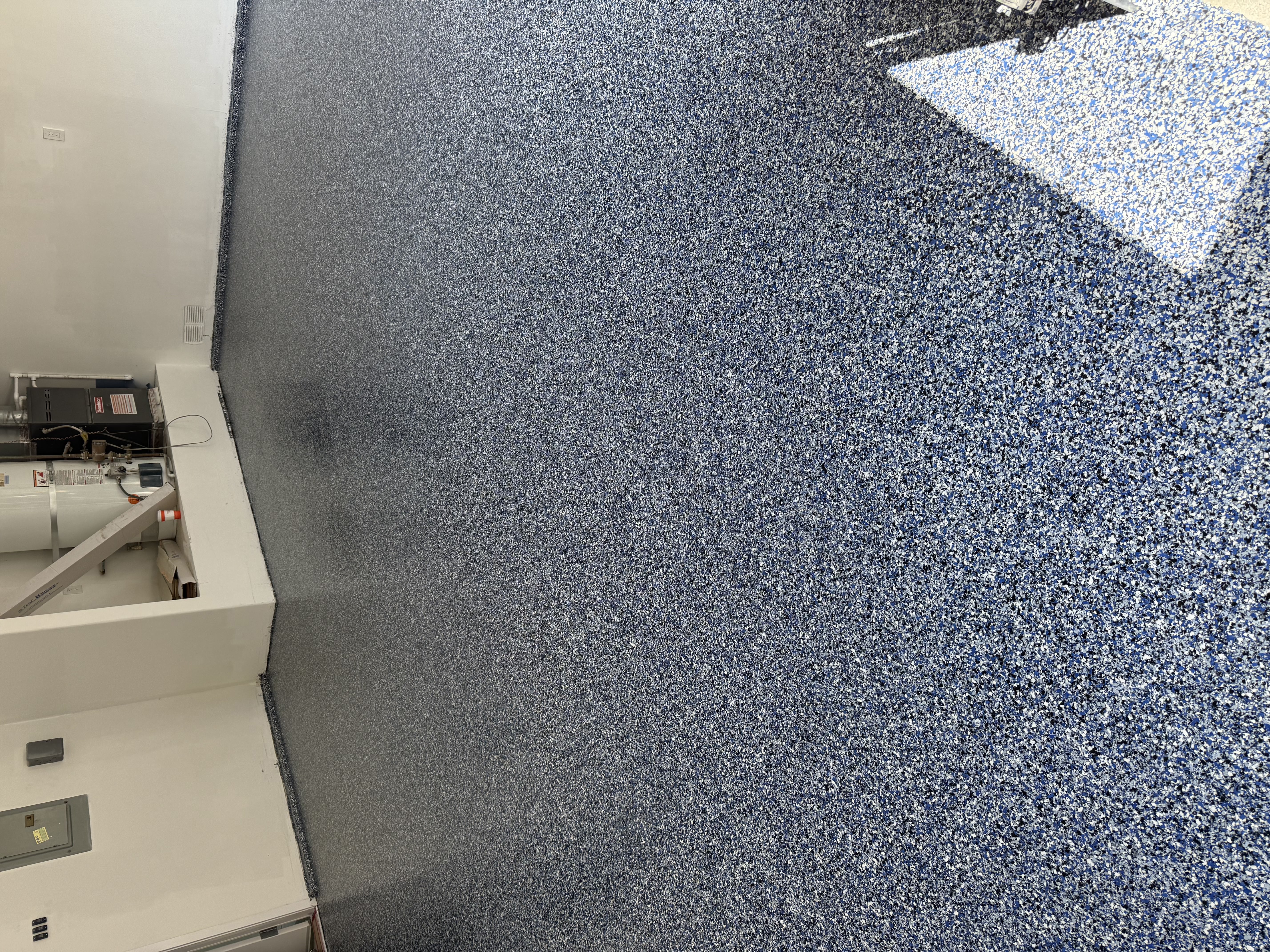 Metallic epoxy floor coating