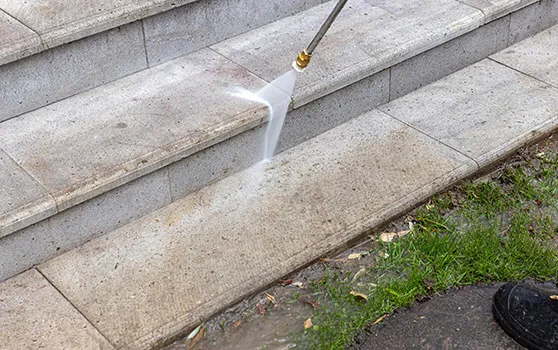 Pressure washing in Nicholls
