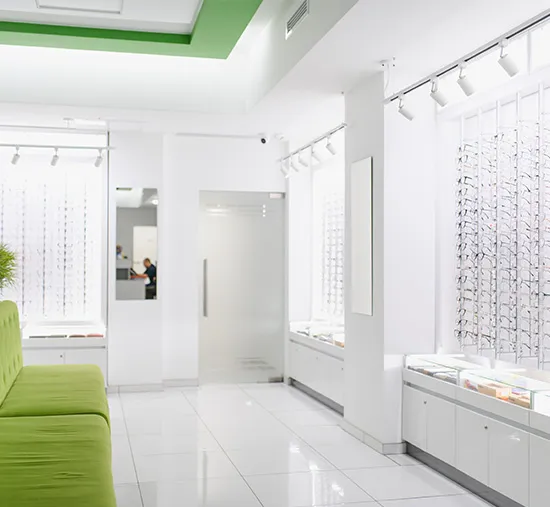 eyeware glasses retail shop