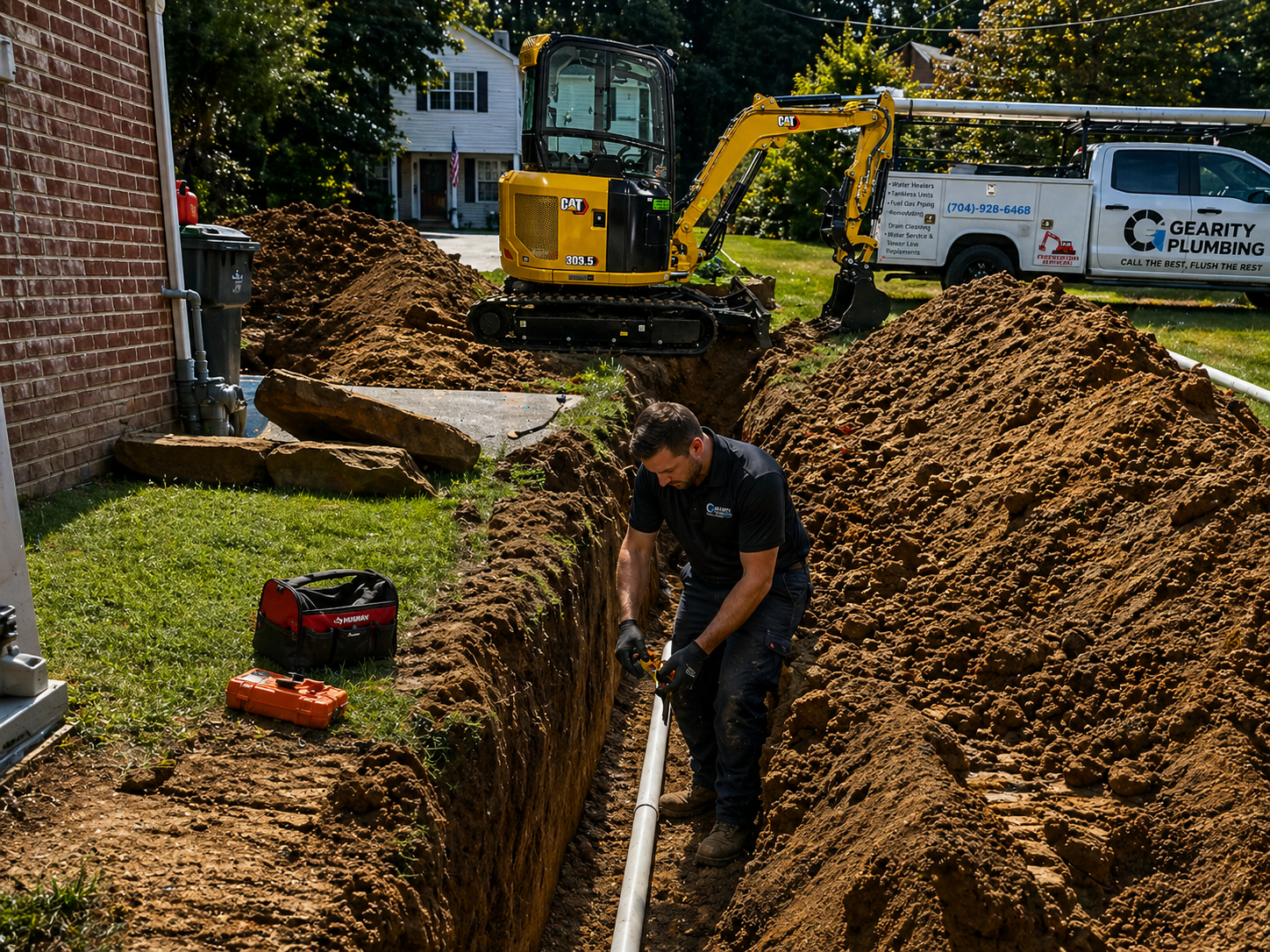 Sewer main replacement