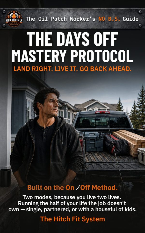Cover of The Days Off Mastery Protocol — Land right, live it, go back ahead
