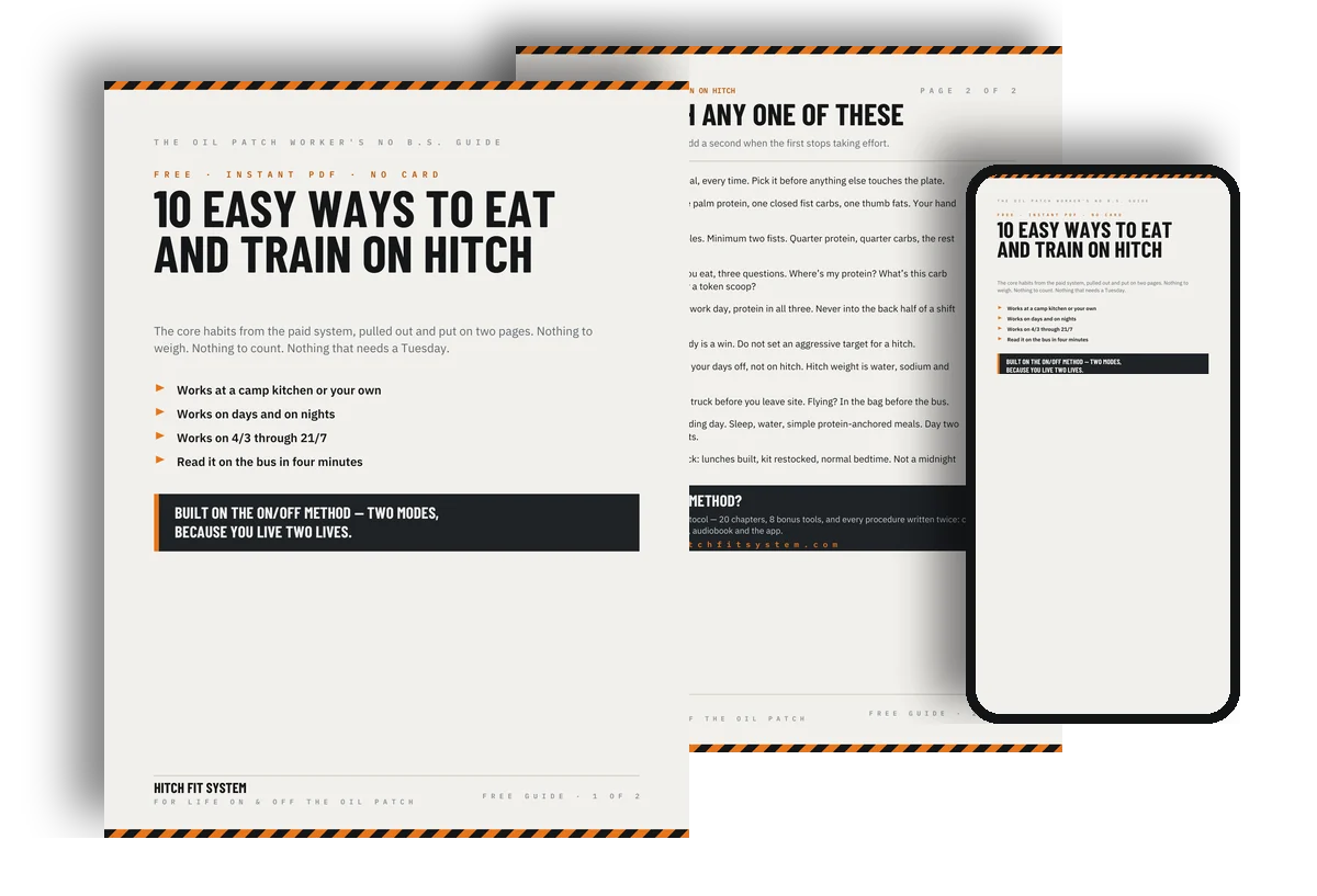 10 Easy Ways To Eat And Train On Hitch &mdash; the free two-page guide