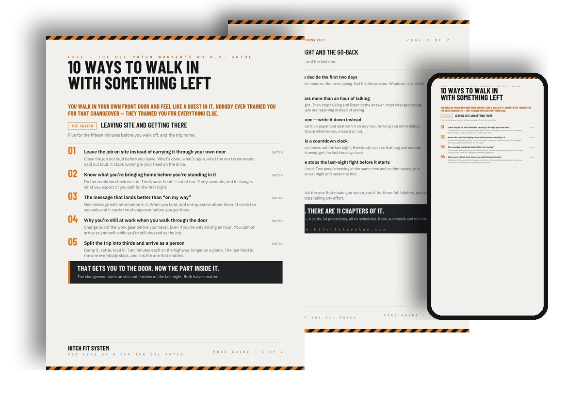 10 Ways To Walk In With Something Left &mdash; the free two-page guide