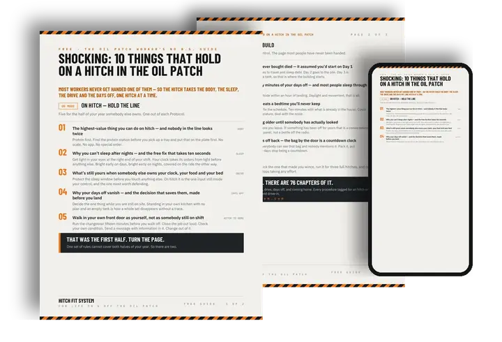 10 Things That Hold On A Hitch — the free two-page guide, one page per mode